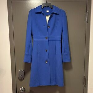 J. Crew Royal Blue Wool Blend Jacket